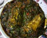 To prepare ugu soup meat stock fish dry fish 6 cups stock and water 6 scotch bonnet 3/4 cup palm oil* 2 1/4 cups ede paste 1/2 teaspoon ground uziza seed 1. Vegetable Ugu N Water Leaf Soup Recipe By Afreeda S Delicacies Cookpad