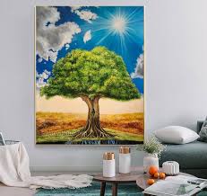 Large Tree Painting Stunning Tree Of