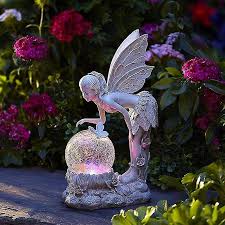 Outdoor Solar Lamp Fairy Girl Angel