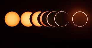 october 14 solar eclipse key times and