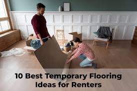 temporary flooring ideas for ers