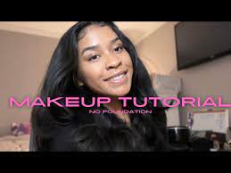 simple makeup tutorial no foundation