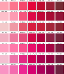 Pin By Posh Mogul On Color Charts In 2019 Pink Color Chart