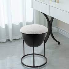 storage ottoman vanity stool