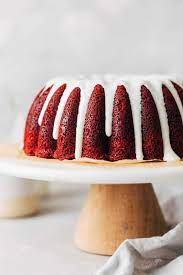 super moist red velvet bundt cake