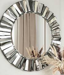 Knightsbridge Luxury Round Wall Mirror