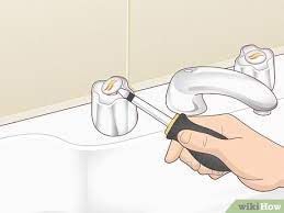 fix a leaky bathroom sink faucet
