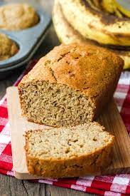 mini banana bread loaf made without