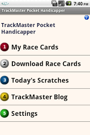 Equibase Trackmaster Pocket Handicapper