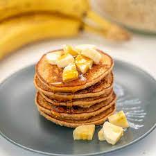 banana oat pancakes wheat free and