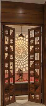 Pooja Room Door Design For Indian Homes