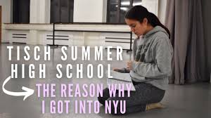 nyu tisch summer program experience