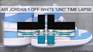 Generally there is a limit upon the template. Roblox Air Jordan 1 Off White Unc Time Lapse Youtube