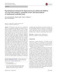 research paper samples he iming of maternal depressive symptoms and full size of child psychology topics for research rs psychological treatments depression in pre adolescent children