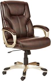 Shop target for office chairs and desk chairs in a variety of styles and colors. Amazonbasics High Back Executive Chair Brown Amazon In Home Kitchen