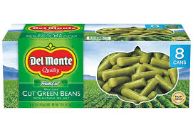 del monte green beans nutrition facts