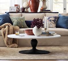 Chapman Oval Marble Coffee Table