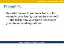 Best UC Personal Statement Samples 