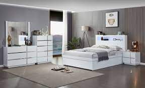 Hannah Queen White Bedroom Suite With