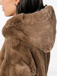 Moose Knuckles Faux Fur Hooded Coat
