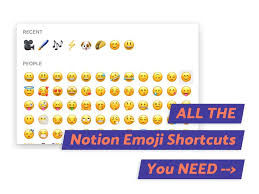 notion emoji shortcut all the emojis