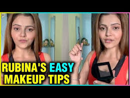 rubina dilaik shares her easy makeup