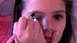 spring makeup look tutorial for kids by