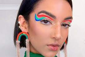 eye makeup for pride month