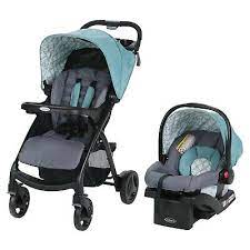 Baby Little Boy Combo Stroller With Car