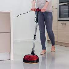 singer floor polisher with scrubber
