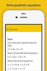 App Mathpapa Algebra Calculator
