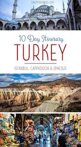 turkey itinerary istanbul cappadocia