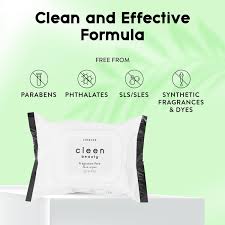 cleen beauty fragrance free face wipes