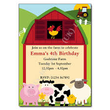 Farm Party Invitation