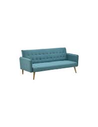 fabric sofa bed turquoise 187x85x80 37