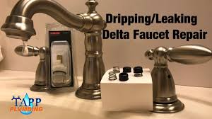 dripping delta faucet