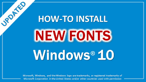 Windows 10 updates offer new ways to manage the fonts loaded on your computer. How To Install Fonts In Windows 10 Updated Youtube