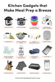 kitchen tools for healthy meal prep