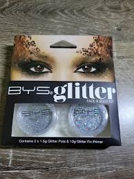 bys glitter face and body makeup kit