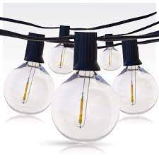 globe bulb string lights with 27 socket