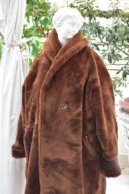 Fur Coat Vintage Faux Fur Coat