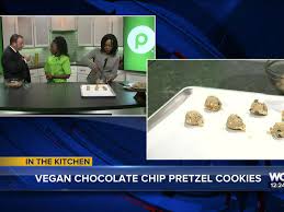 vegan chocolate chip pretzel cookies recipe