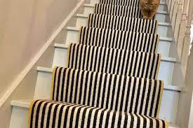stair runners striped patterned and