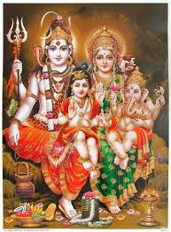 shiva family subramanya hindu