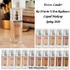 Новая тональная основа estee lauder re