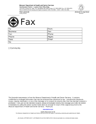 2024 fax cover sheet template