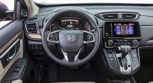 2017 honda cr v touring awd interior