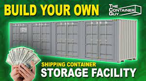 using shipping containers as self