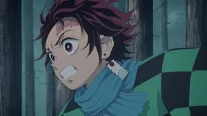 The wind hashira, sanemi shinazugawa, slashes his own arm and taunts nezuko with his blood, trying to get her to show her true colors as a demon. Demon Slayer Kimetsu No Yaiba Netflix