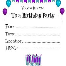 Free Birthday Card Invitation Beauceplus